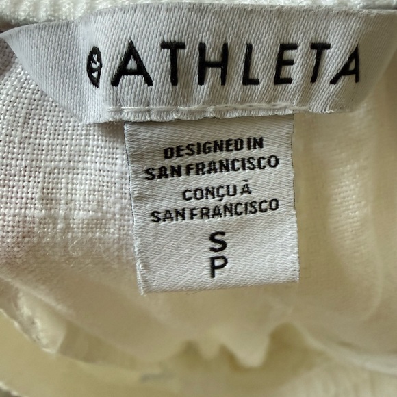 Athleta Women's White Joggers - Picture 6 of 10
